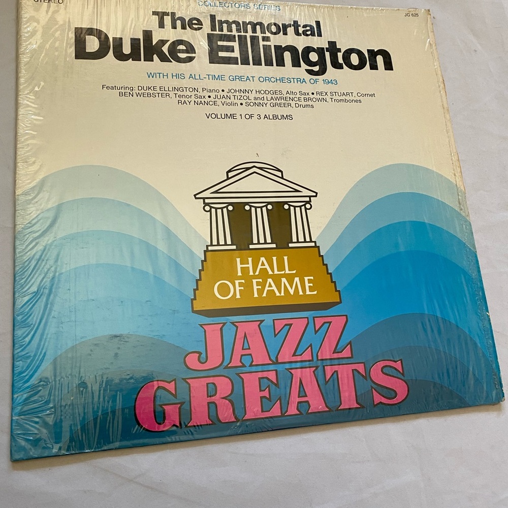 Duke Ellington Jazz Greats Vinyl Record vintage blue note John Coltrane